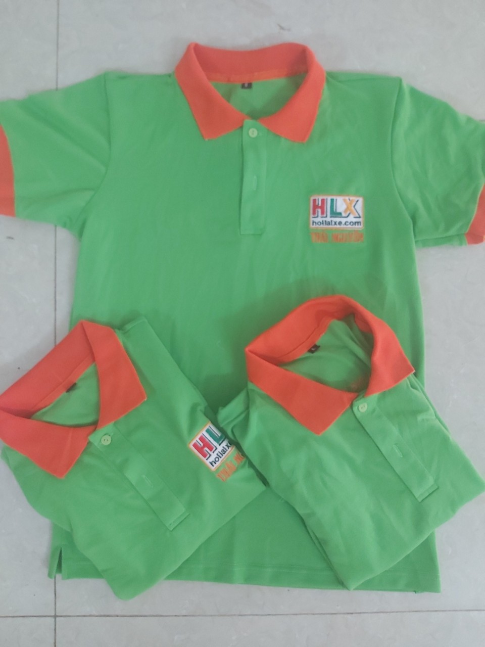 mẫu áo đồng phục hội lái xe HLX Thái Nguyên