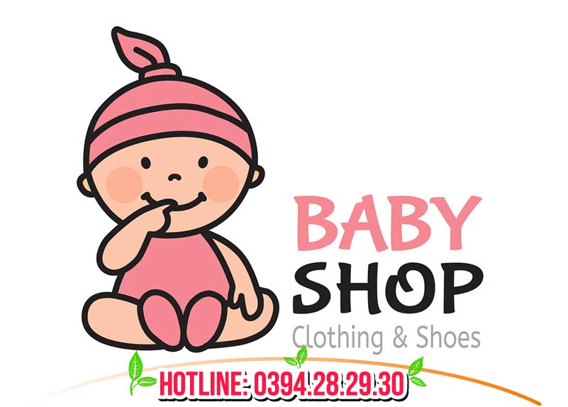 Thiết Kế Logo Shop Quần Áo baby
