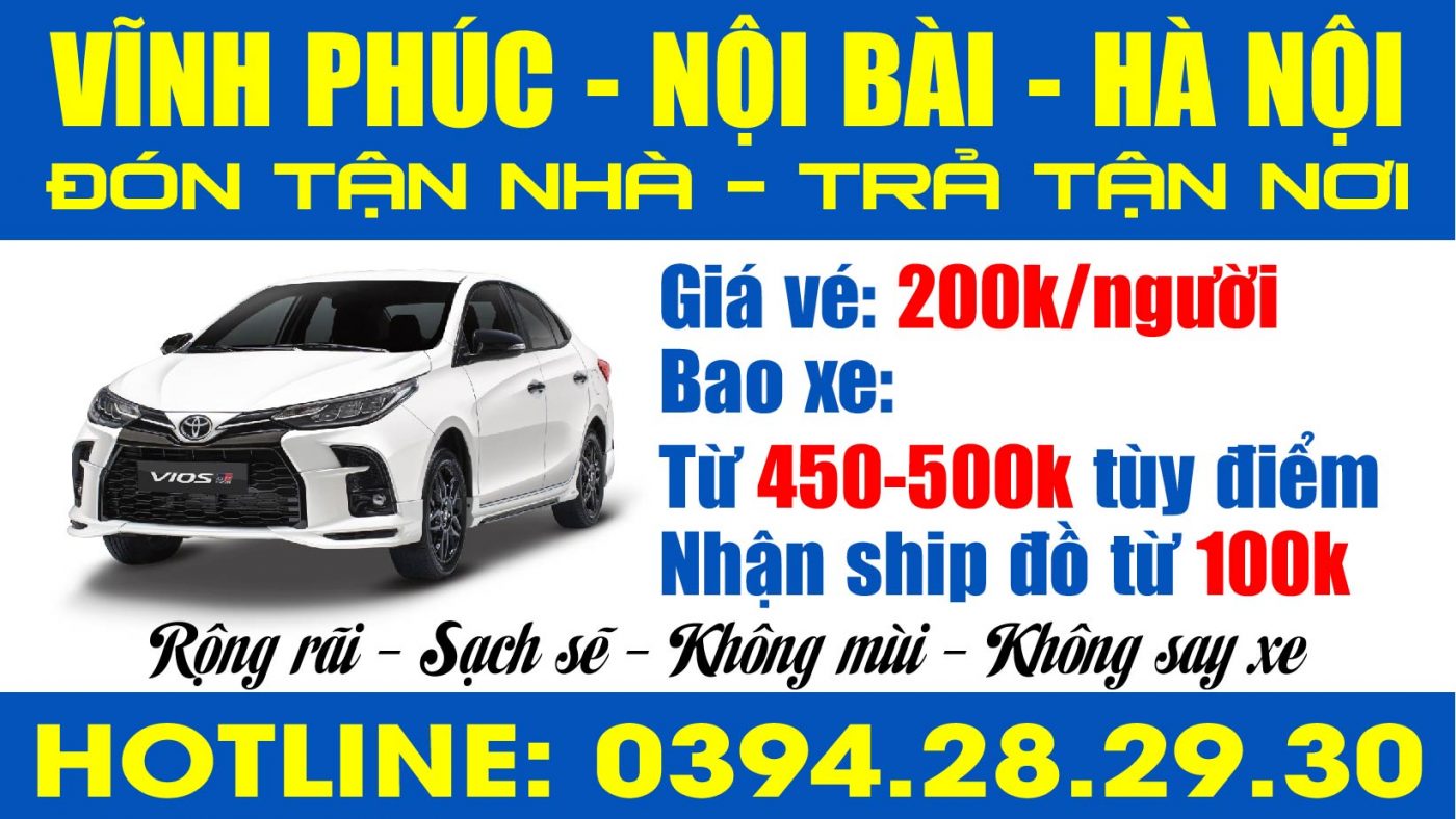 dịch vụ xe ghép vĩnh tường hà nội