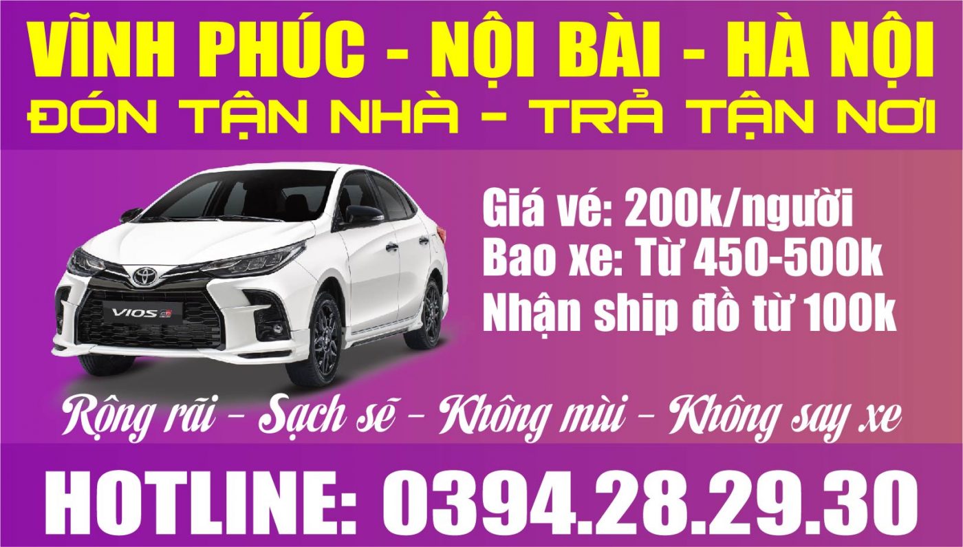 xe ghép phúc yên vĩnh phúc hà nội