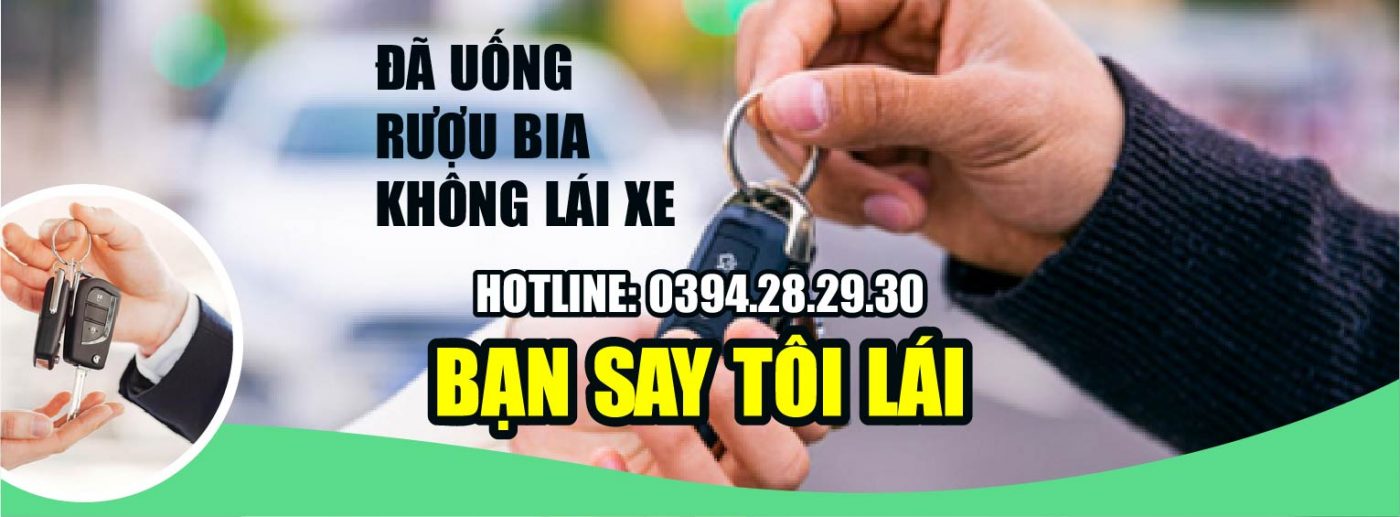 Dịch vụ lái xe thuê lái xe hộ cho người say vĩnh yên vĩnh phúc